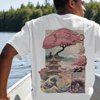 Fuji Blossom Oversized T-Shirt