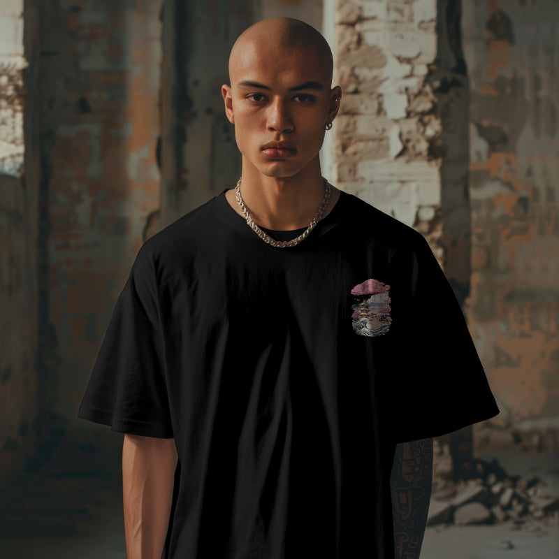 Fuji Blossom Oversized T-Shirt