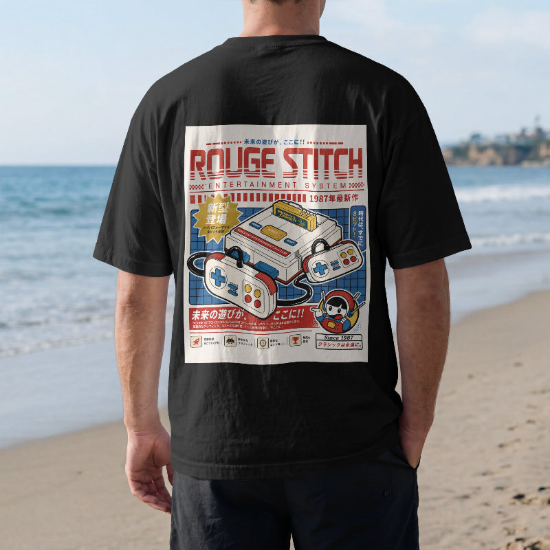 Retro Riot Oversized T-Shirt