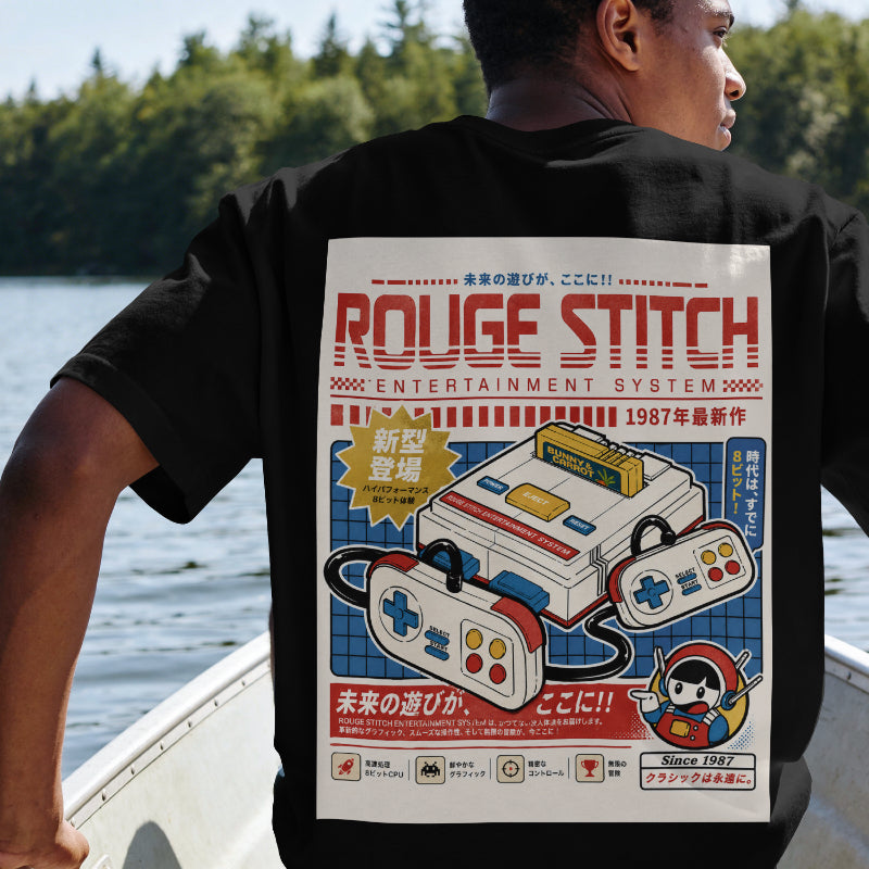 Retro Riot Oversized T-Shirt