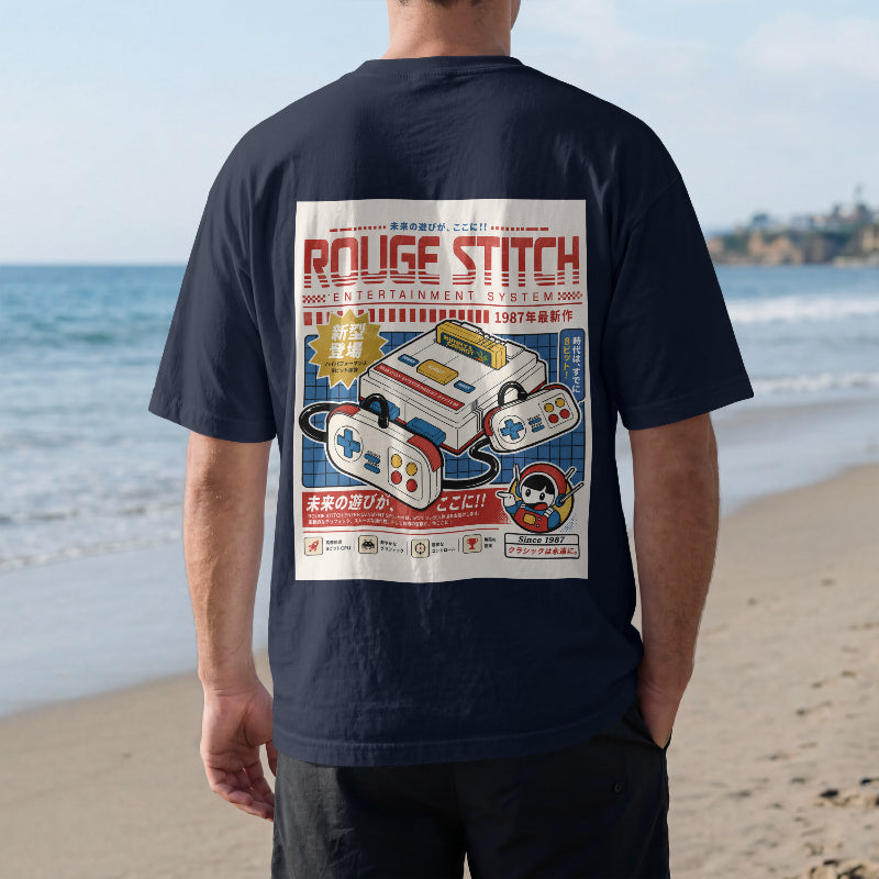 Retro Riot Oversized T-Shirt