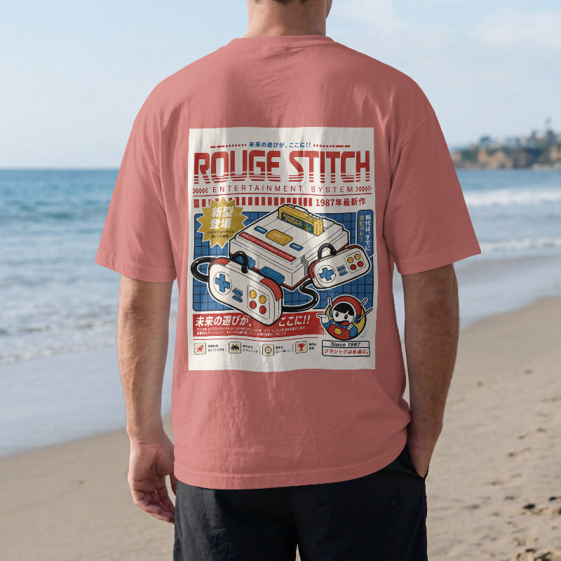 Retro Riot Oversized T-Shirt