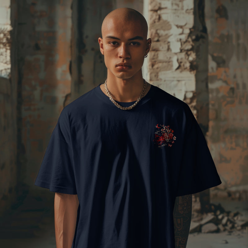 Crimson Ryū Oversized T-Shirt
