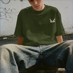 Crimson Ascension Oversized T-Shirt