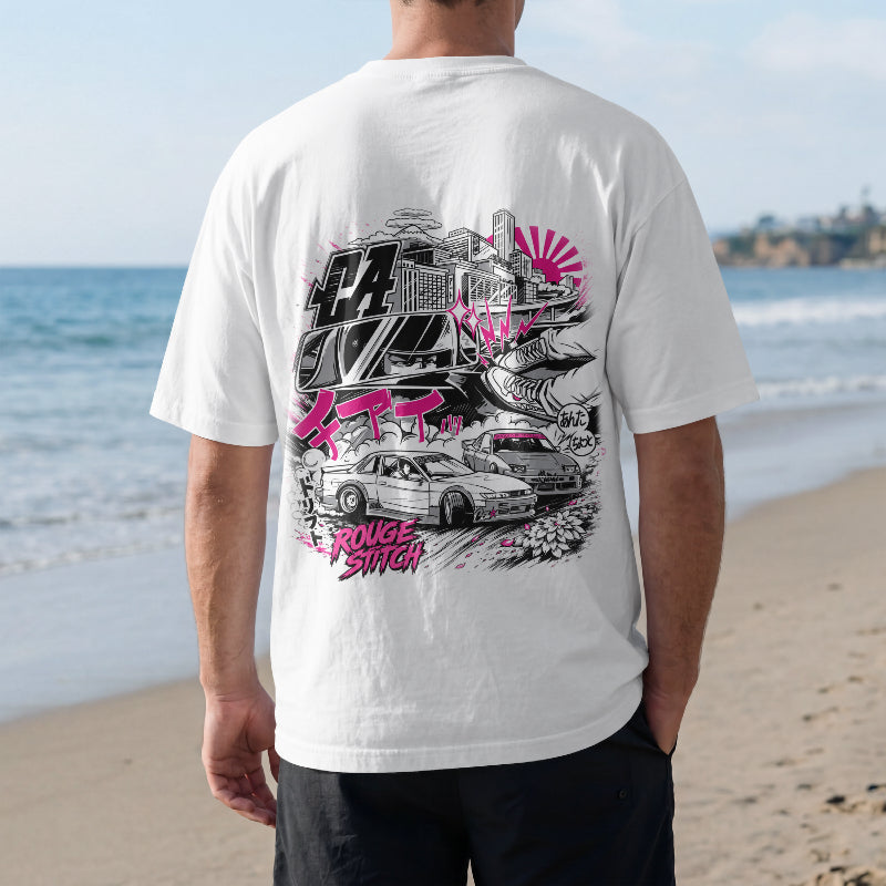 Neon Apex Oversized T-Shirt