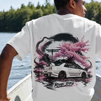 Sakura Skyline Oversized T-Shirt